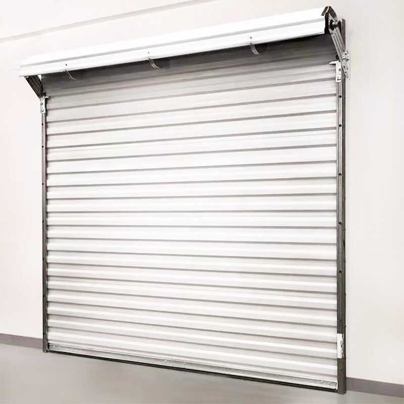 Aluminum Roll up Door Factory - OEM/ODM Modern Design Garage Shutter Outdoor with Motor