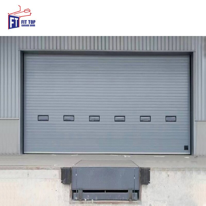 Windproof Garage Door Manufacturer - OEM/ODM Industrial Vertical Lift for Factory Use