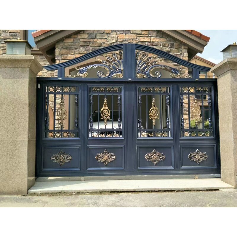 Entrance Courtyard Gate Factory - OEM/ODM Luxurious Villa Garden Gate Private Residence