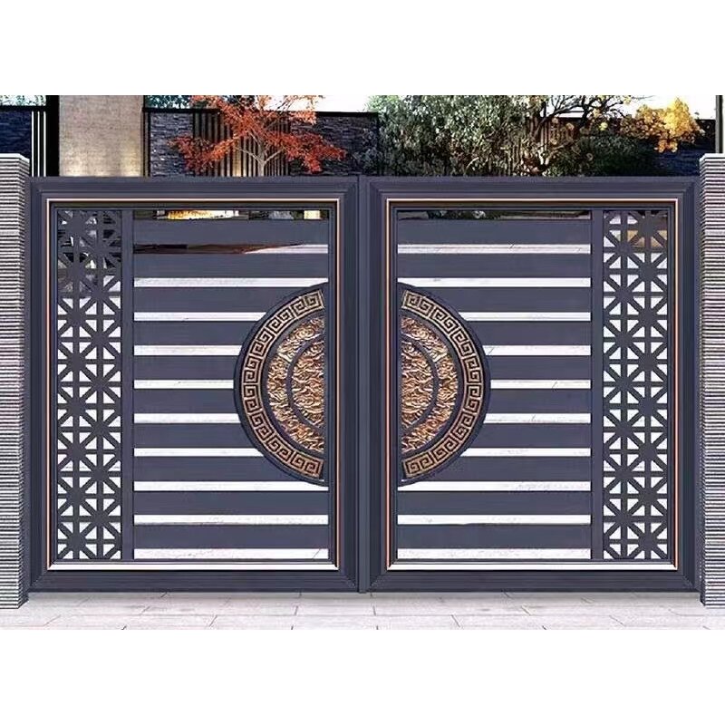 Metal Main Gate Manufacturer - OEM/ODM Luxury Fancy Gate for Villas Easily Assembled