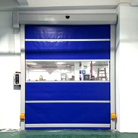 PVC Roll up Door Factory - OEM/ODM Automatic High-Speed Dust-proof Warehouse Control