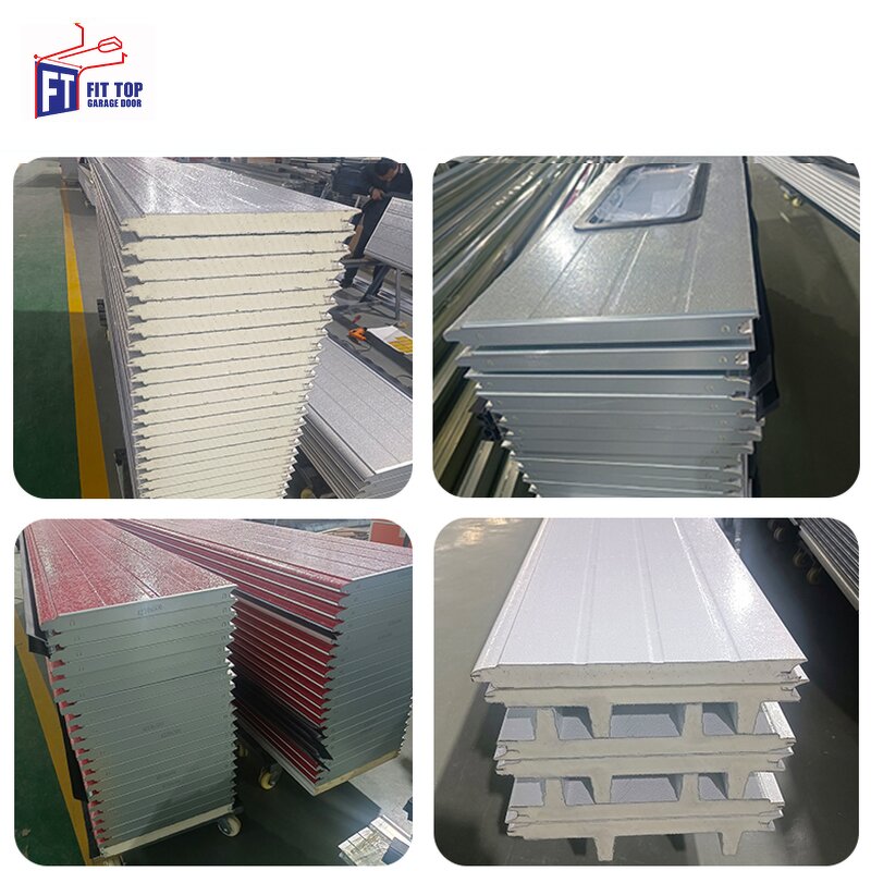 Industrial Door Factory - OEM/ODM Modern Design Commercial Automatic Horizontal Segmented