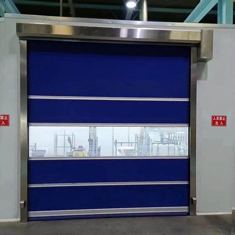 PVC Fast Door Manufacturer - OEM/ODM Modern Design Tarpaulin Coated Windproof