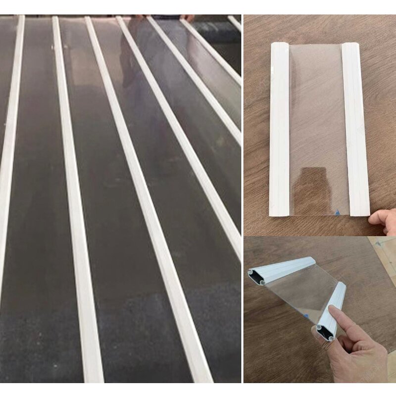 Transparent Roll up Door Manufacturer - OEM/ODM Electric Polycarbonate for Store Shopping Mall