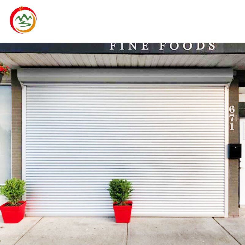 Aluminum Roller Shutter Door Factory - OEM/ODM Modern Design Automatic Roll-Up Garage Doors