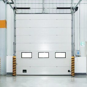 Steel Garage Door Factory - OEM/ODM Modern Design Residential Vertical Sliding Wholesale