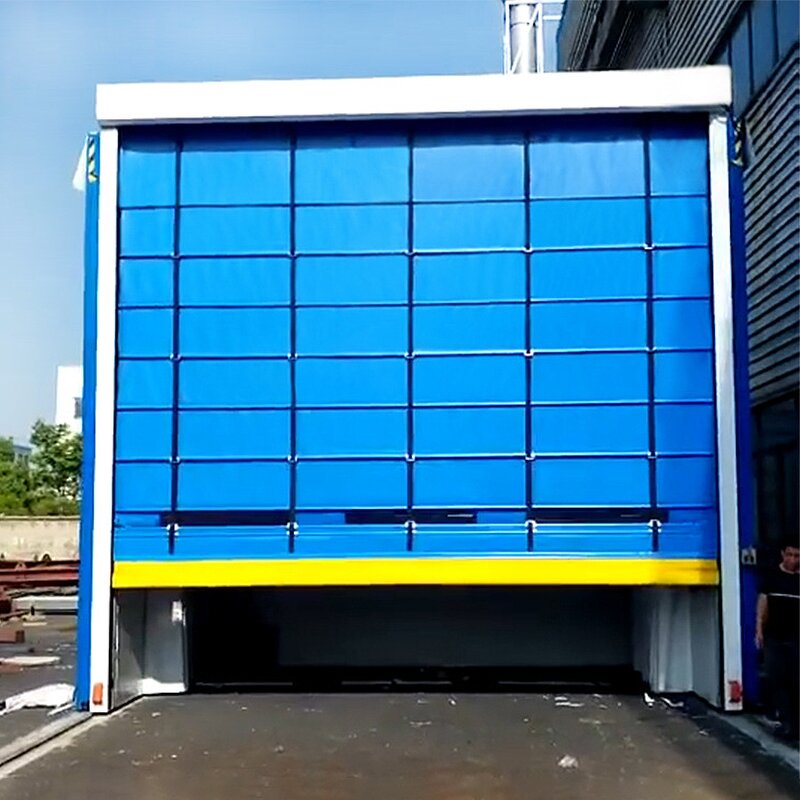 Quick Stacking Door Manufacturer - OEM/ODM Industrial PVC Wind-Resistant Dustproof Garbage Stations