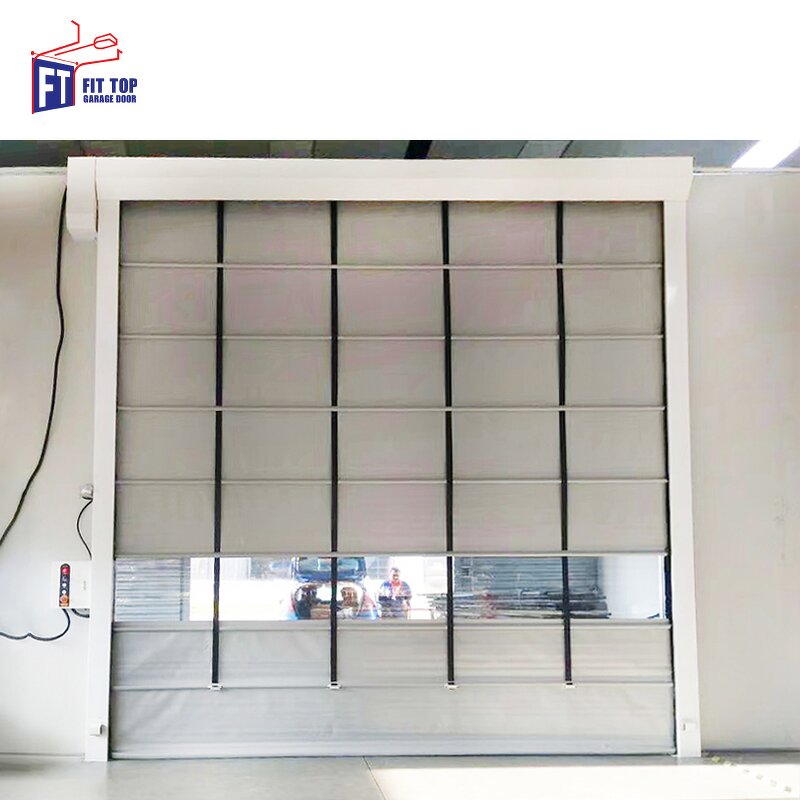 Industrial Door Manufacturer - OEM/ODM Customized Rolling up Stacking Windproof Entry