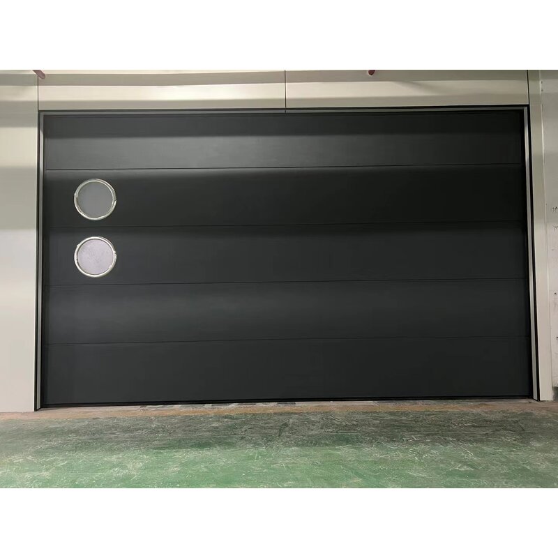 Steel Garage Door Factory - OEM/ODM Customizable 40mm Panel Sectional Anti-Theft for Villas