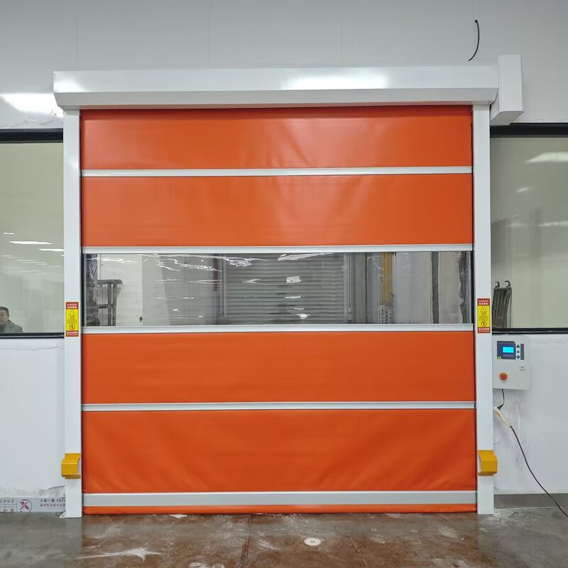 PVC Roll Shutter Door Factory - OEM/ODM Custom Industrial Automatic Rapid Speed