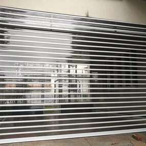 Polycarbonate Roller Shutter Factory - OEM/ODM Modern High Transparent Waterproof Entry Rolling