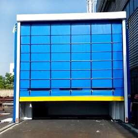 High-Speed PVC Door Factory - OEM/ODM Automatic Fireproof Anti-Pinch Stacking