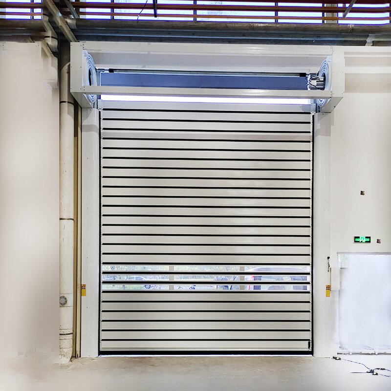 Aluminum Roller Shutter Factory - OEM/ODM Modern Designed High-Speed Fast Hard Panel Insulated