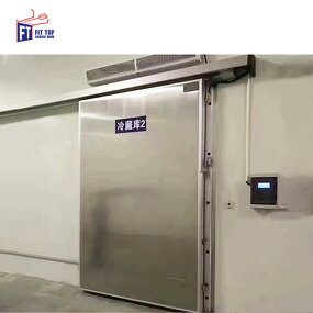 Cold Storage Sliding Door Factory - OEM/ODM Custom Size Automatic Motor Thermal Insulation