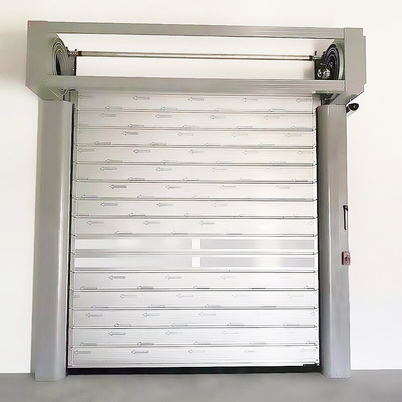 Aluminum Roller Shutter Factory - OEM/ODM Modern Designed High-Speed Fast Hard Panel Insulated