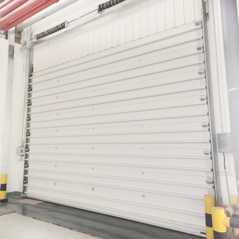 Aluminum Roll up Door Factory - OEM/ODM Modern Design Garage Shutter Outdoor with Motor
