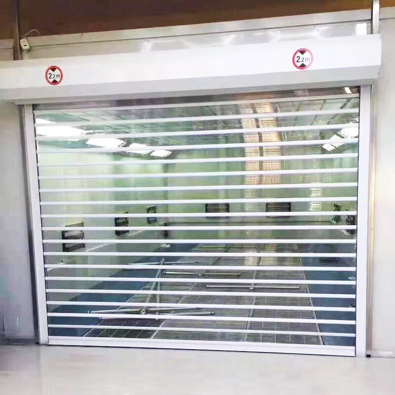 Polycarbonate Roller Shutter Factory - OEM/ODM Modern High Transparent Waterproof Entry Rolling