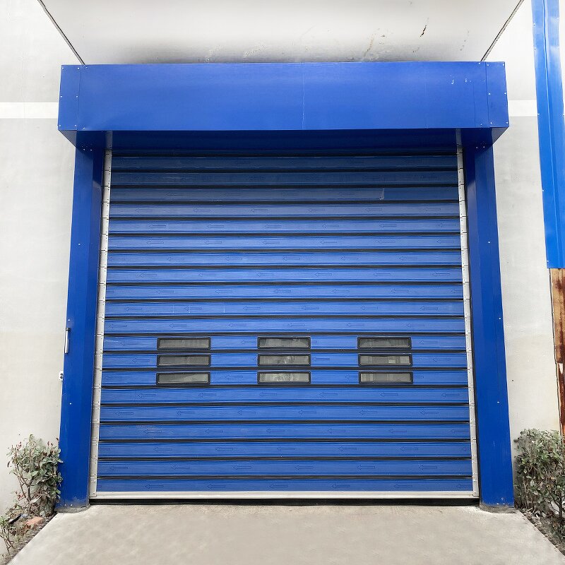 Aluminum Roller Shutter Factory - OEM/ODM Modern Designed High-Speed Fast Hard Panel Insulated