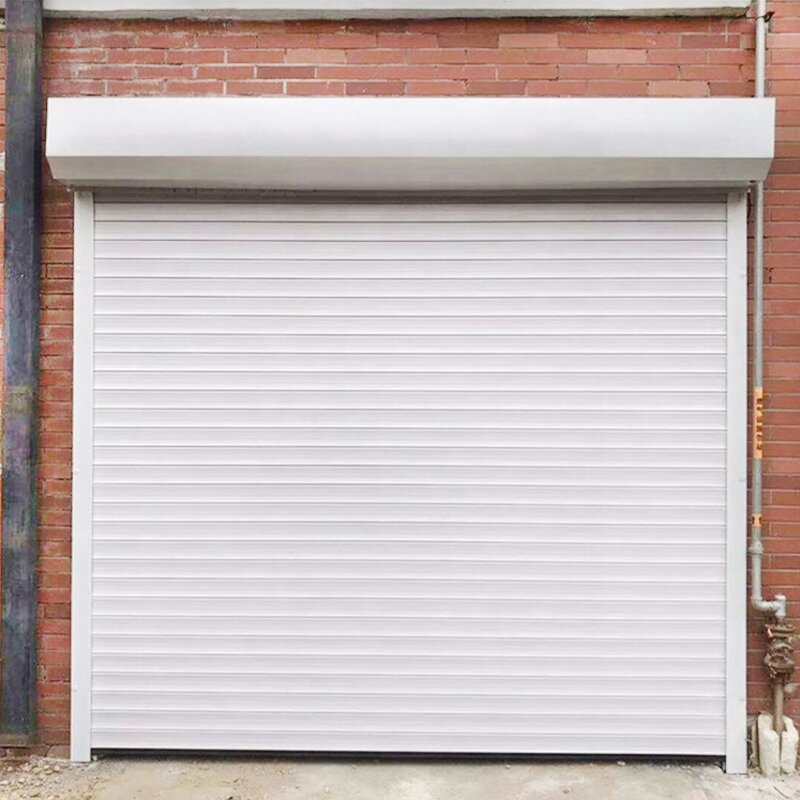 Aluminum Roll up Door Factory - OEM/ODM Modern Design Garage Shutter Outdoor with Motor
