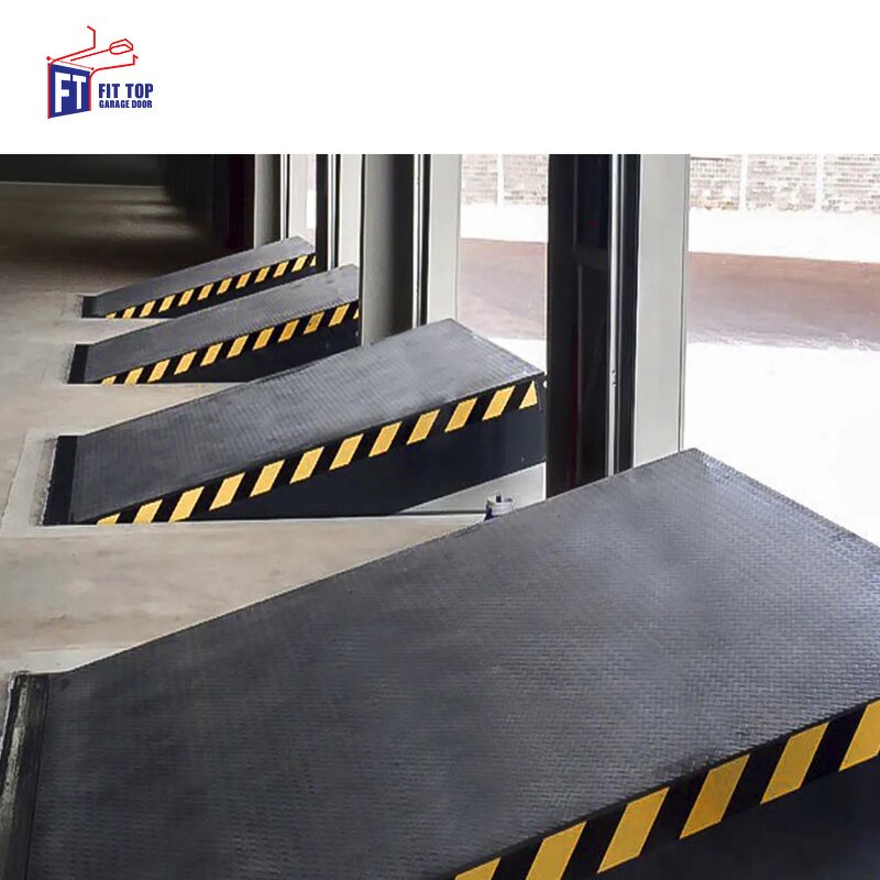 Dock Leveler Manufacturer - OEM/ODM Stationary Adjustable Hydraulic Yard Ramp with Truck