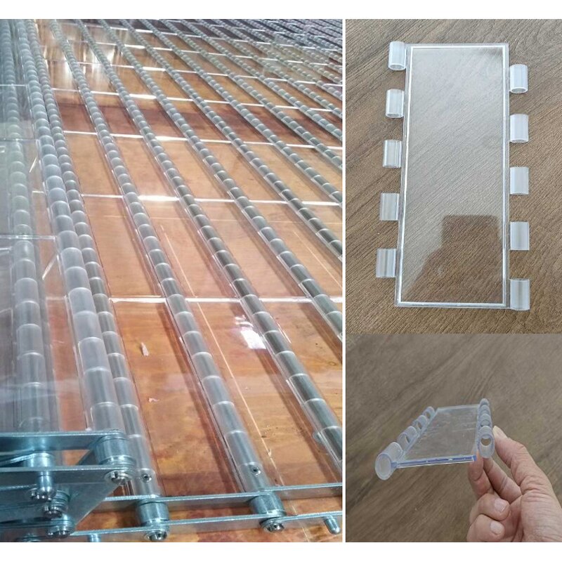 Transparent Roll up Door Manufacturer - OEM/ODM Electric Polycarbonate for Store Shopping Mall