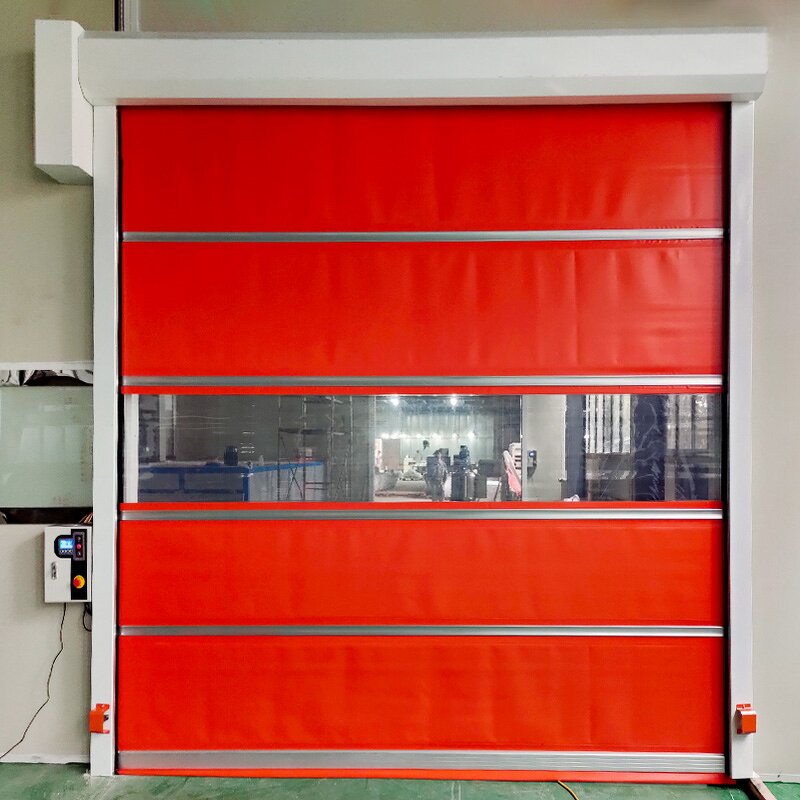 PVC Fast Door Manufacturer - OEM/ODM Modern Tarpaulin Coated Windproof for Warehouses