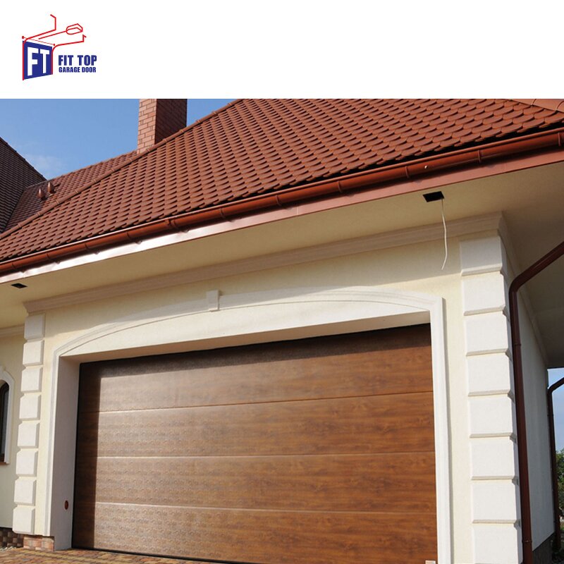 Steel Sectional Garage Door Factory - OEM/ODM Residential High Quality Automatic Windproof