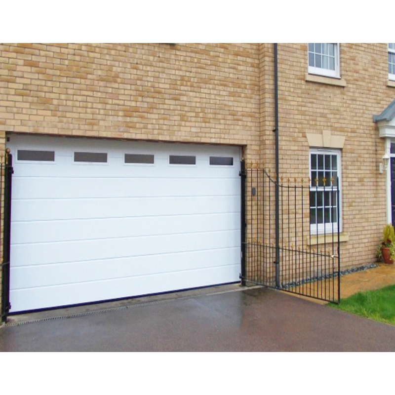 Steel Garage Door Manufacturer - OEM/ODM Modern Smart 16x8 Automatic Residential with Motor