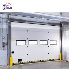 Sectional Door Manufacturer - OEM/ODM Modern Design Commercial Automatic Horizontal Polymer