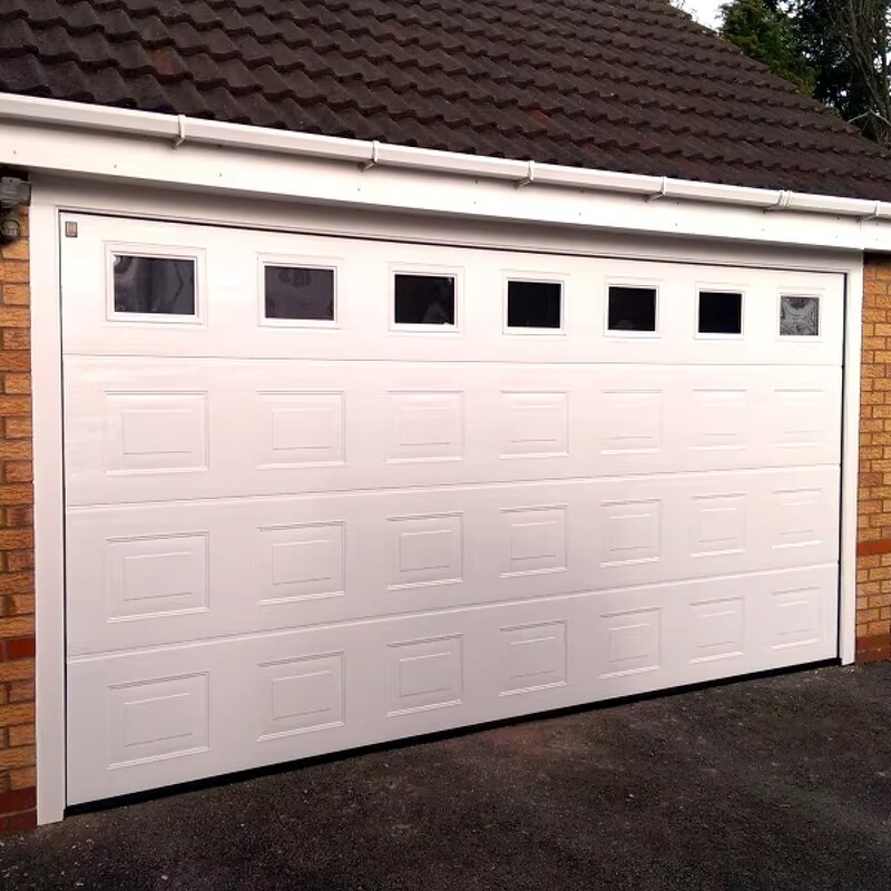 Steel Garage Door Manufacturer - OEM/ODM Modern Automatic Foldable Sectional PVC Insulated