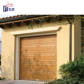 Steel Sectional Garage Door Factory - OEM/ODM American Modern 9x7 Insulated Finished Villa