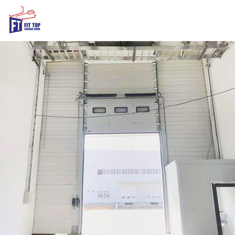 Windproof Garage Door Manufacturer - OEM/ODM Industrial Vertical Lift for Factory Use