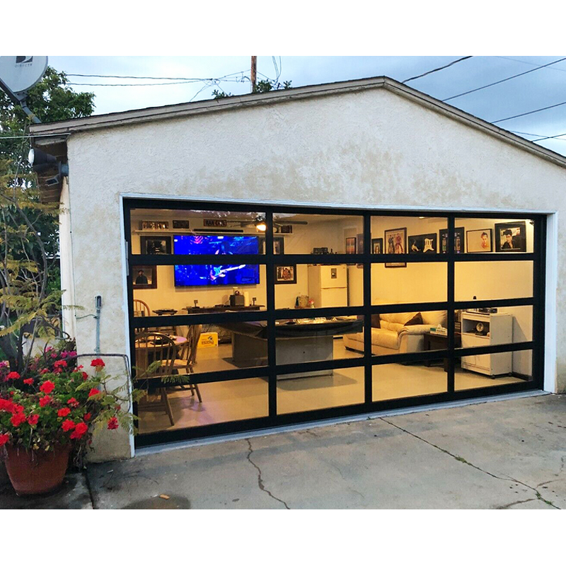 Steel Garage Door Manufacturer - OEM/ODM Customized Automatic Bifold Overhead with Aluminum