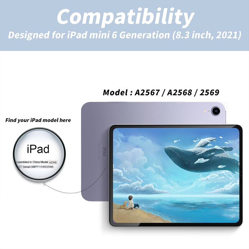 Tablet Case Factory - OEM PU Leather Smart Cover Custom Silicone Shockproof