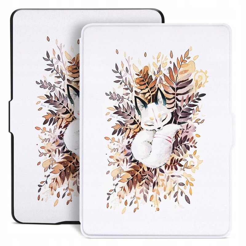 Kindle Cover Manufacturer - OEM 2025 Hot Seller PU+PC Handstrap Color Print