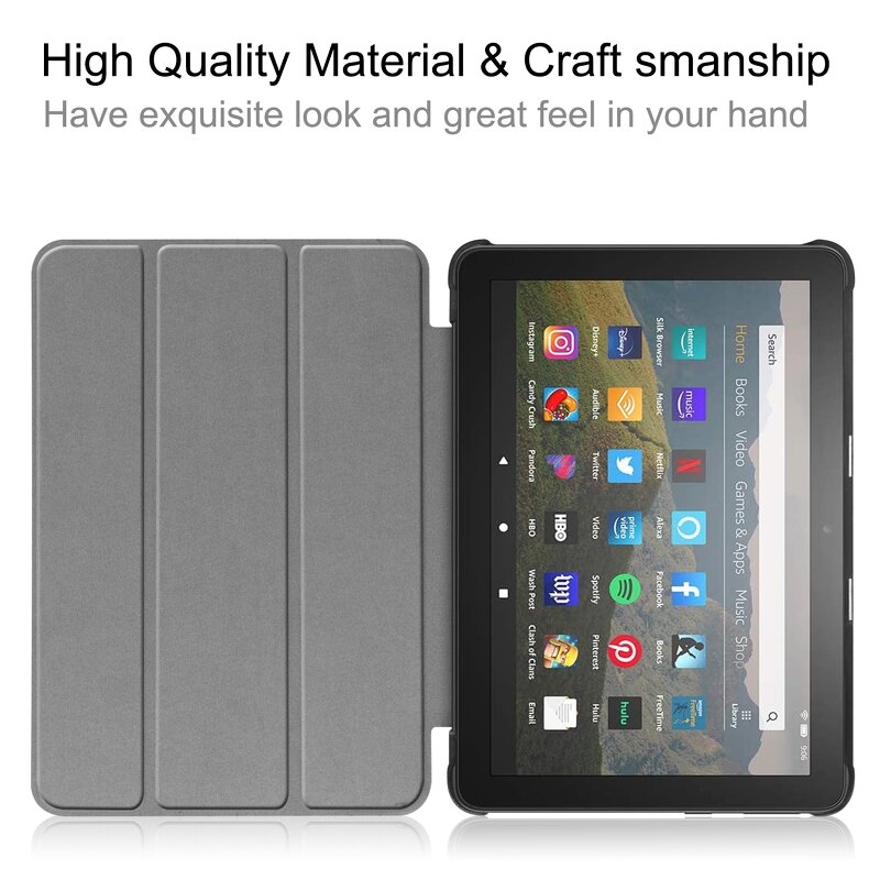 Tablet Case Manufacturer - OEM For Amazon Fire HD8 Protective Hard PC Back Cover