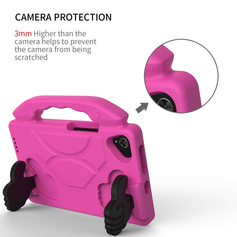 Tablet Case Manufacturer - OEM EVA Rubber with Cartoon Kickstand for Kindle Fire