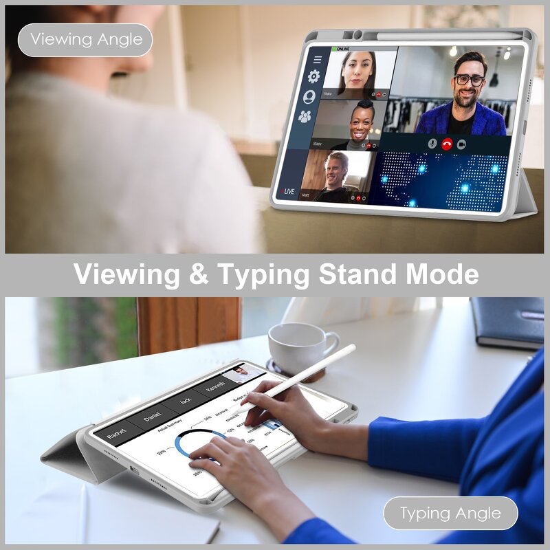 Tablet Cover Factory - OEM Wholesale Custom Design 3 Folding for Huawei Matepad Pro