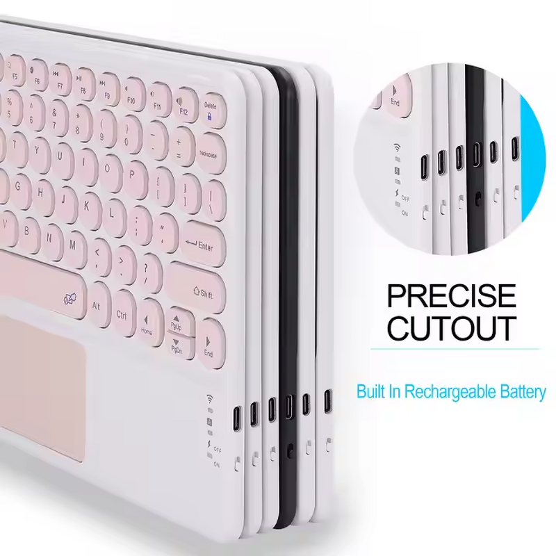 Bluetooth Keyboard Manufacturer - Wholesale Round Hat Wireless Flexible