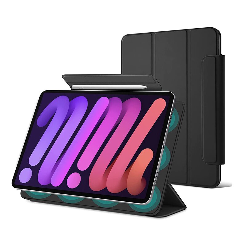 iPad Case Factory - OEM Magnetic Slim Smart Cover Leather for iPad Mini 6