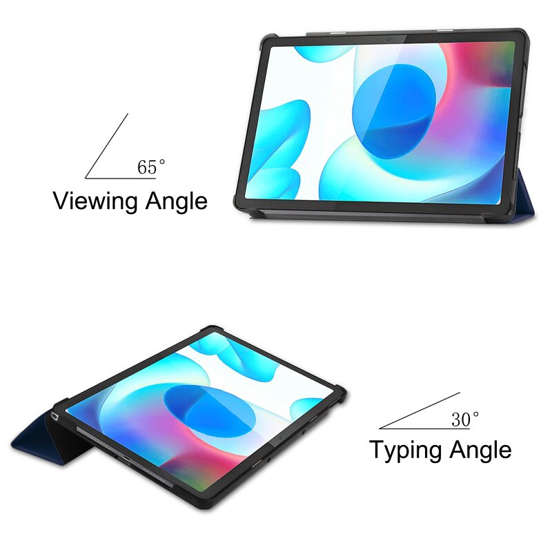 Tablet Cover Factory - OEM Flip Case for Realme Pad 10.4 Inch Shockproof Auto