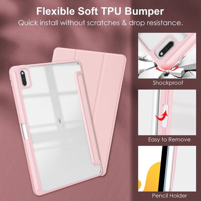 Tablet Case Manufacturer - OEM Folio Flip PU Leather for Huawei Matepad 10.4