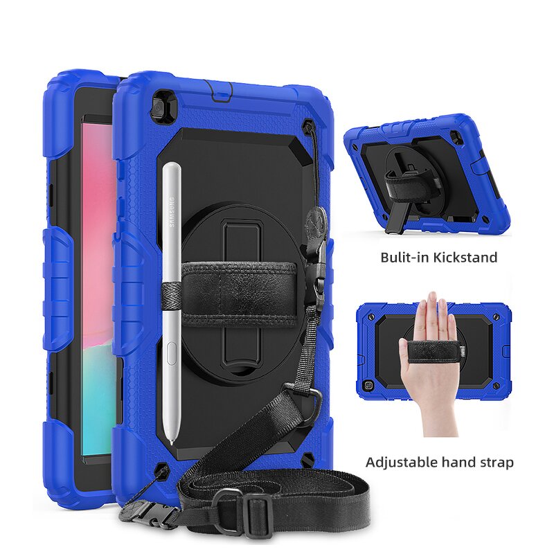 Tablet Case Manufacturer - OEM Adjustable Silicone with Straps for Kindle Fire HD8