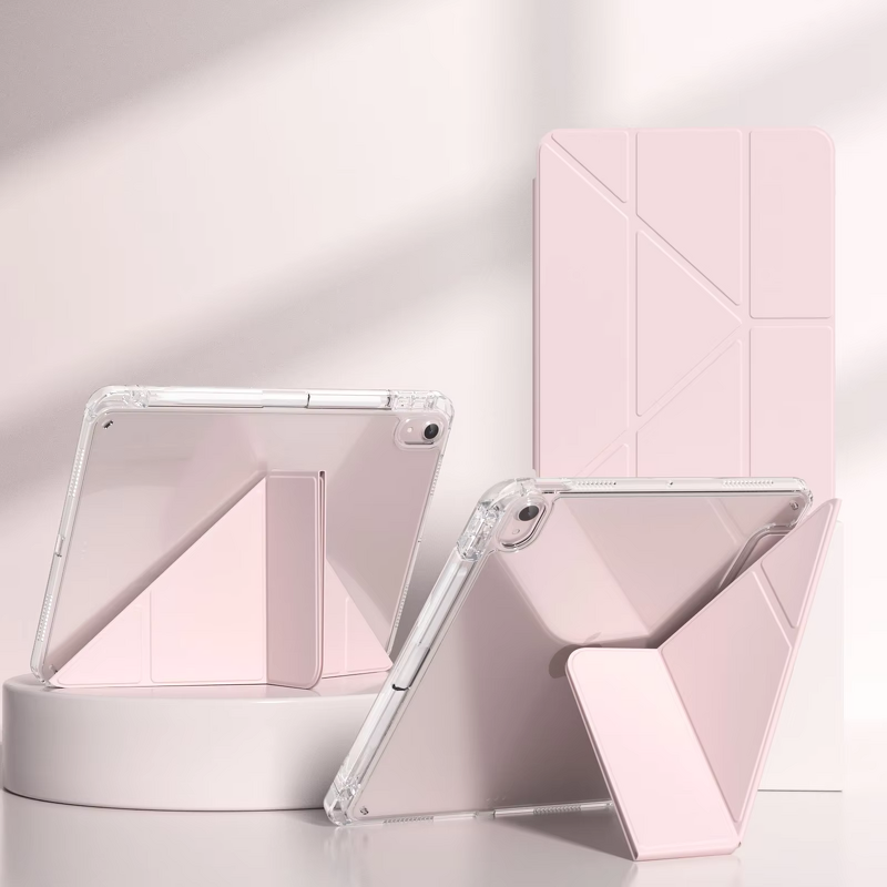 iPad Case Manufacturer - OEM Beauty Y Folding Transparent for iPad 10th 2022