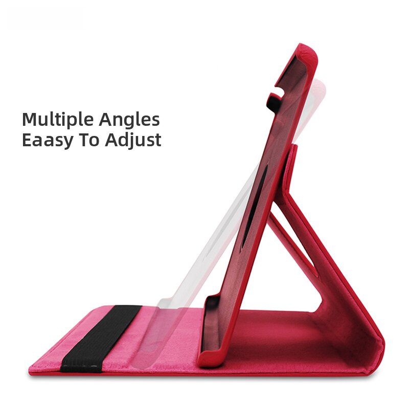 Tablet Cover Factory - OEM Universal 8 Inch PU Leather 360 Rotating Stand