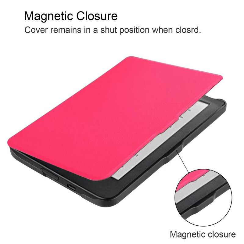 Tablet Case Manufacturer - OEM 6 Inch Folding Smart Cover for Kindle Kobo Clara