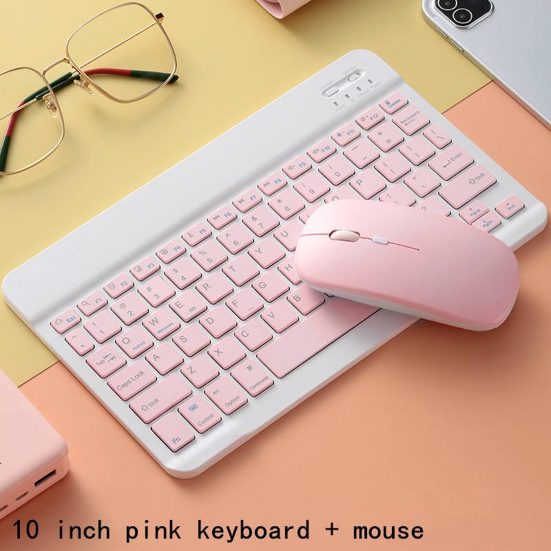 Keyboard Combo Factory - Wholesale Mini RGB Backlight BT Mouse and Keyboard