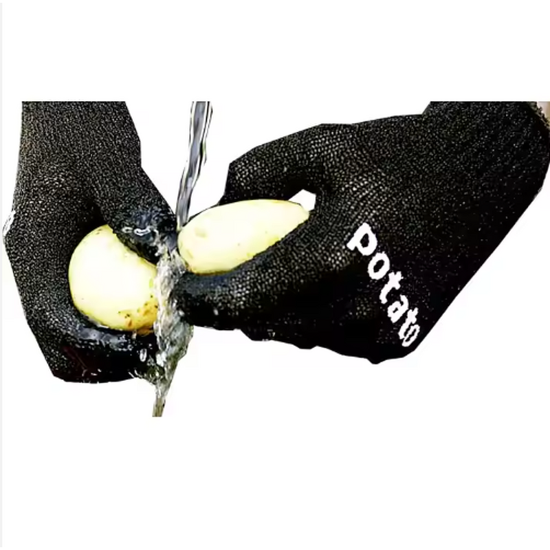 Kitchen Glove Factory - OEM/ODM Strong Friction Nylon Vegetable Potato Peeling Scrubber
