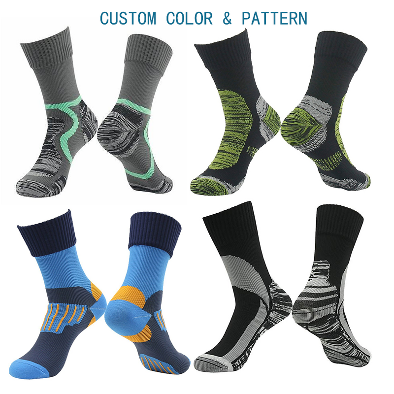 Waterproof Socks Factory - OEM/ODM 100% Waterproof Breathable with Thermolite Coolmax Merino