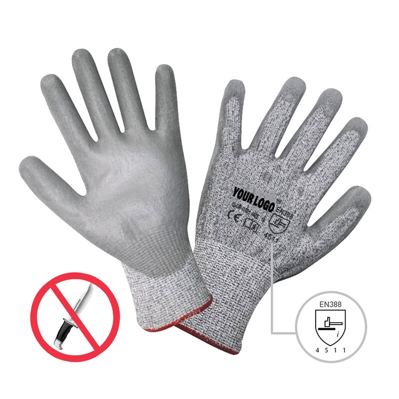 Safety Work Gloves Manufacturer - OEM/ODM High Grade HPPE EN388 Cut Proof